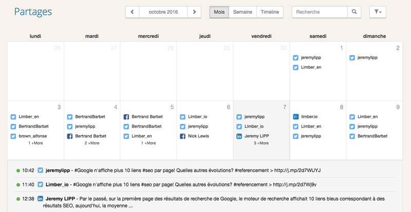 Un nouveau calendrier éditorial pour gérer vos partages sociaux