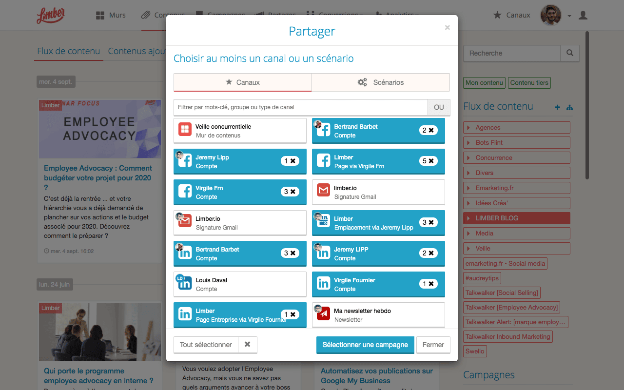 Verschiedene Szenarien für Veröffentlichungen