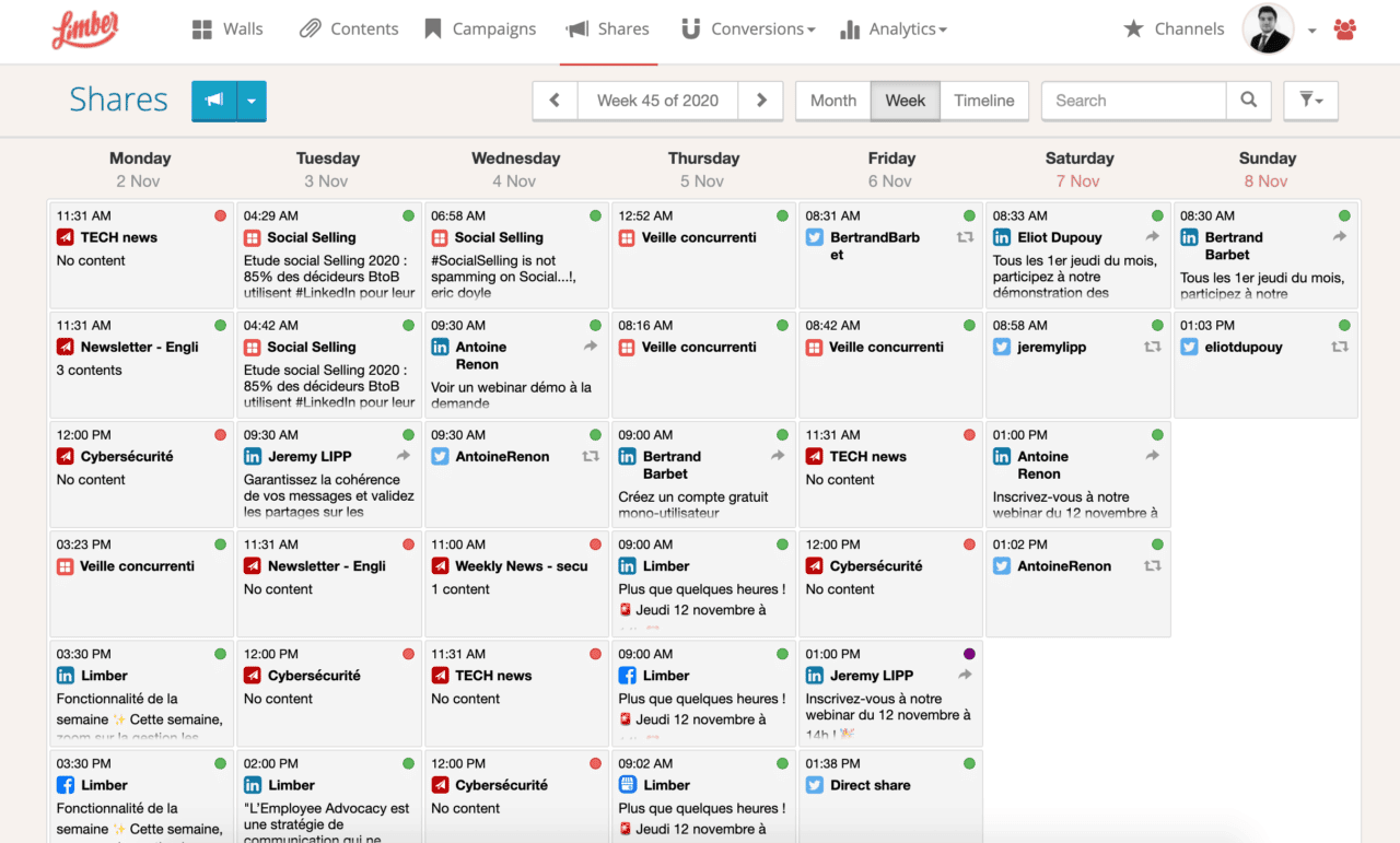 Publication Calendar